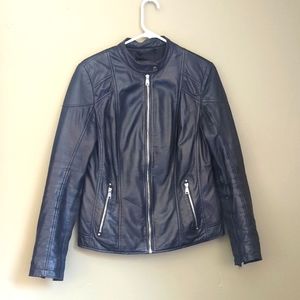 Danier Black Leather Jacket